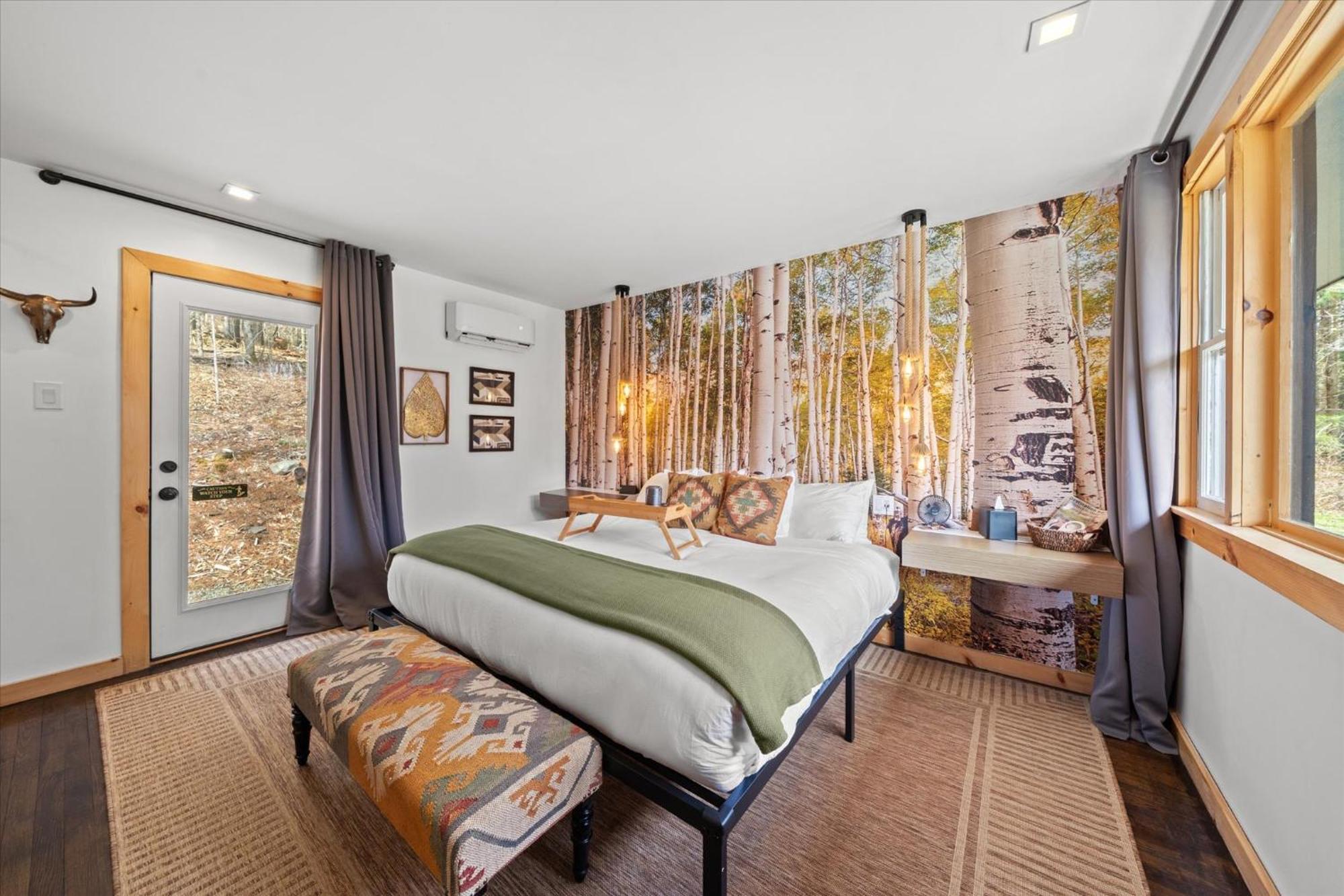 Green Acres Retreat Hancock المظهر الخارجي الصورة