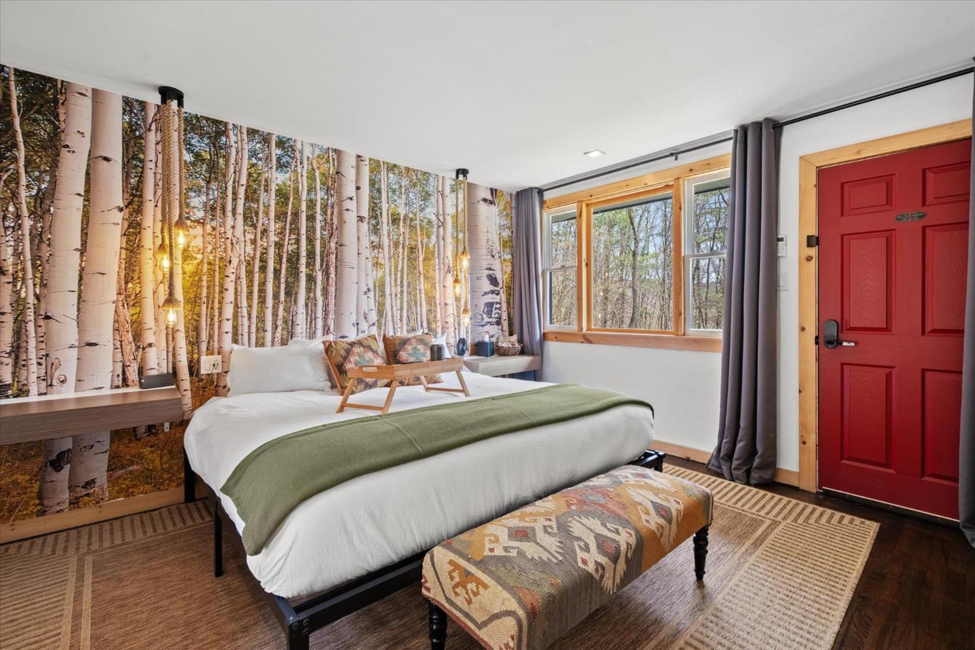 Green Acres Retreat Hancock المظهر الخارجي الصورة