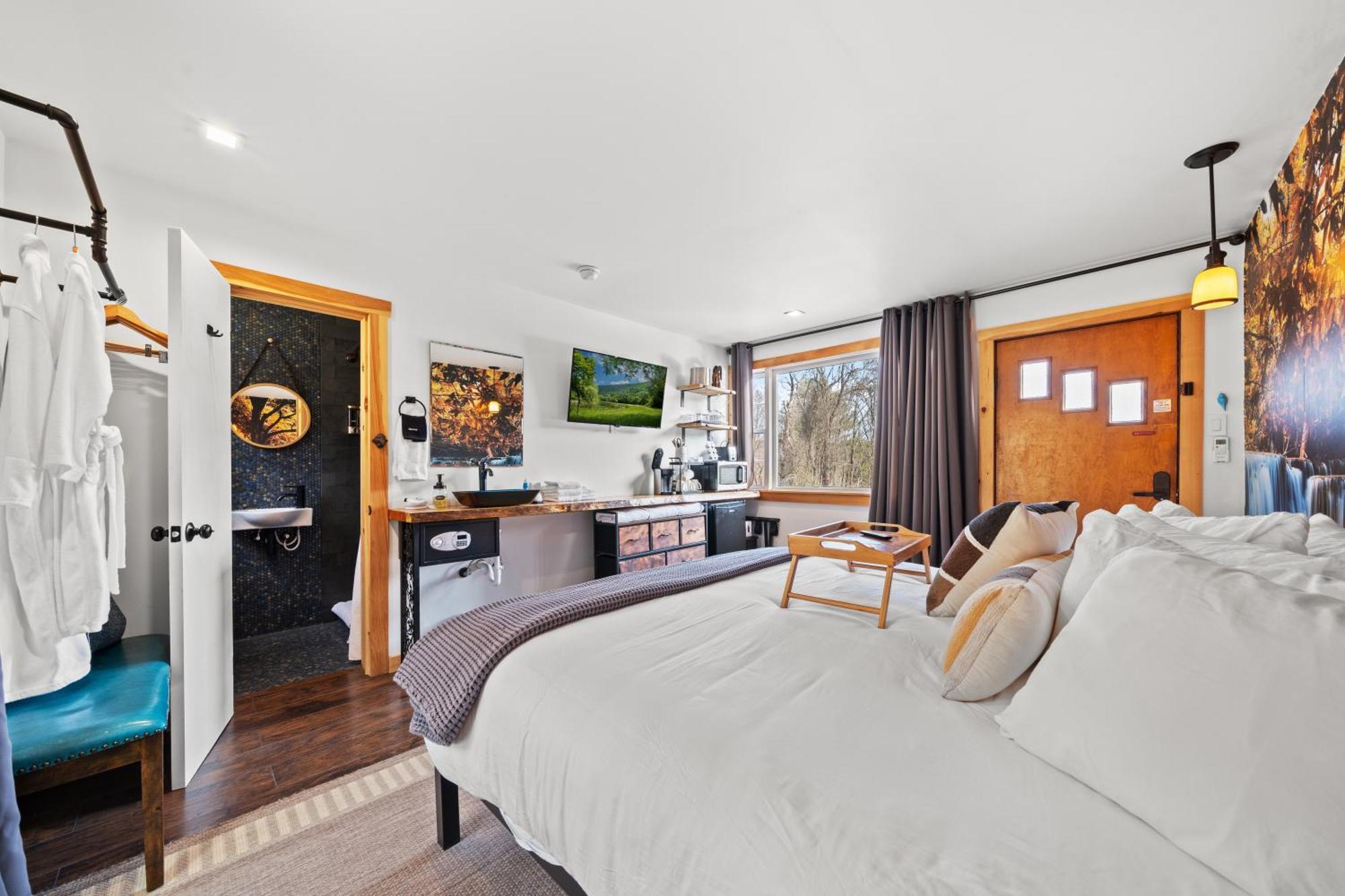 Green Acres Retreat Hancock المظهر الخارجي الصورة